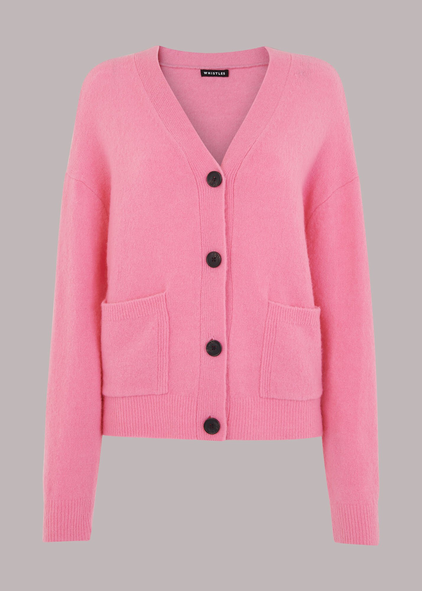 Arket pink cardigan new arrivals